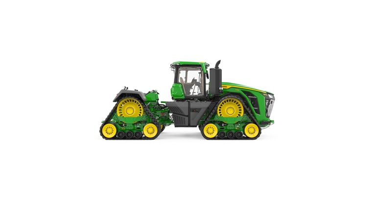 9RD 770 Static image displaying tractor's right side