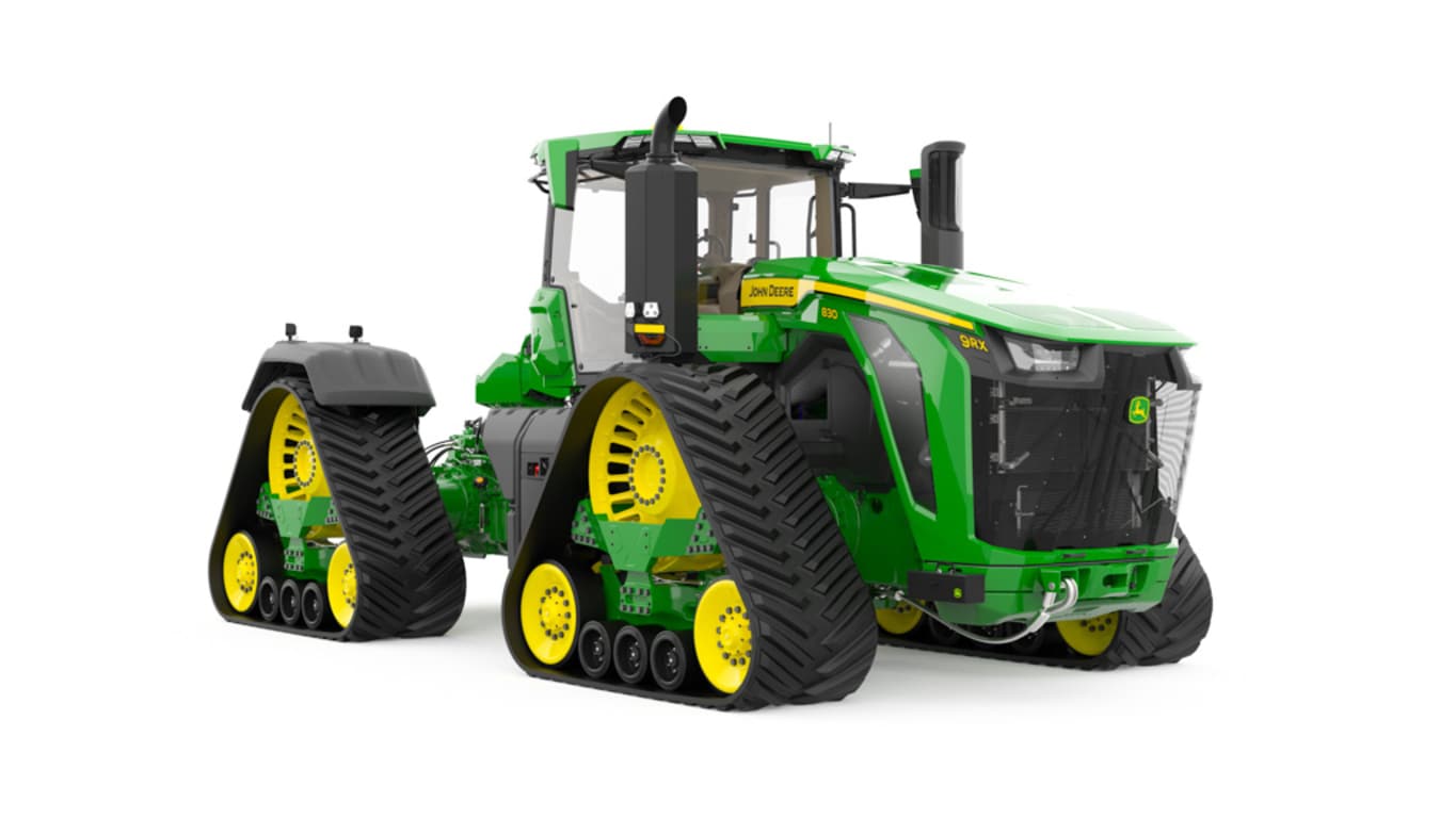 9RX 830 displaying tractor's right side