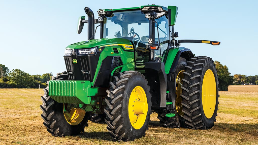 6 Series Tractor in a field.
