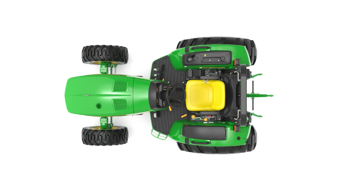 Top studio image of 4044M compact utility tractor