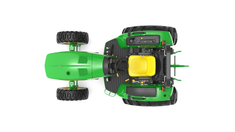 Top studio image of 4044M compact utility tractor