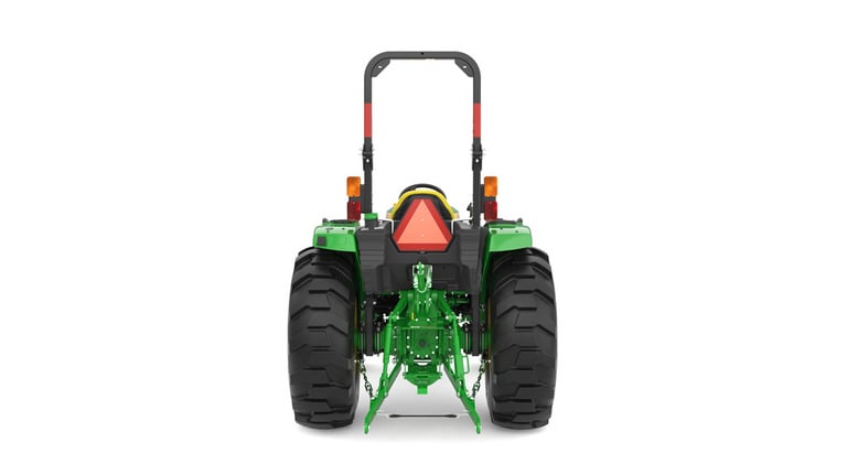 Rear studio image of 4044R compact utility tractor
