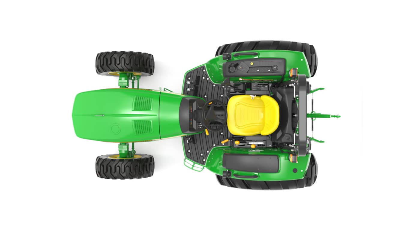Top studio image of 4044R compact utility tractor