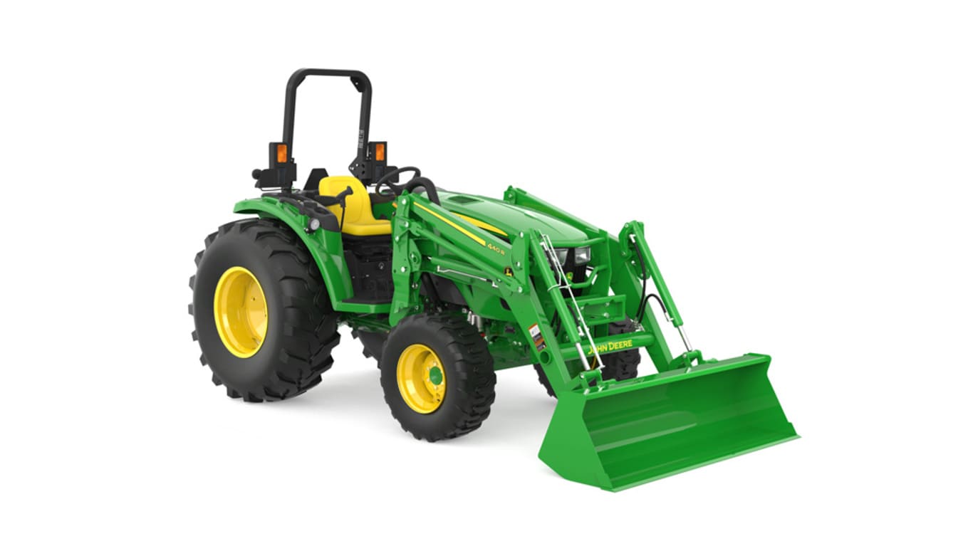 Front right studio image of 4052m heavy duty compact utility tractor