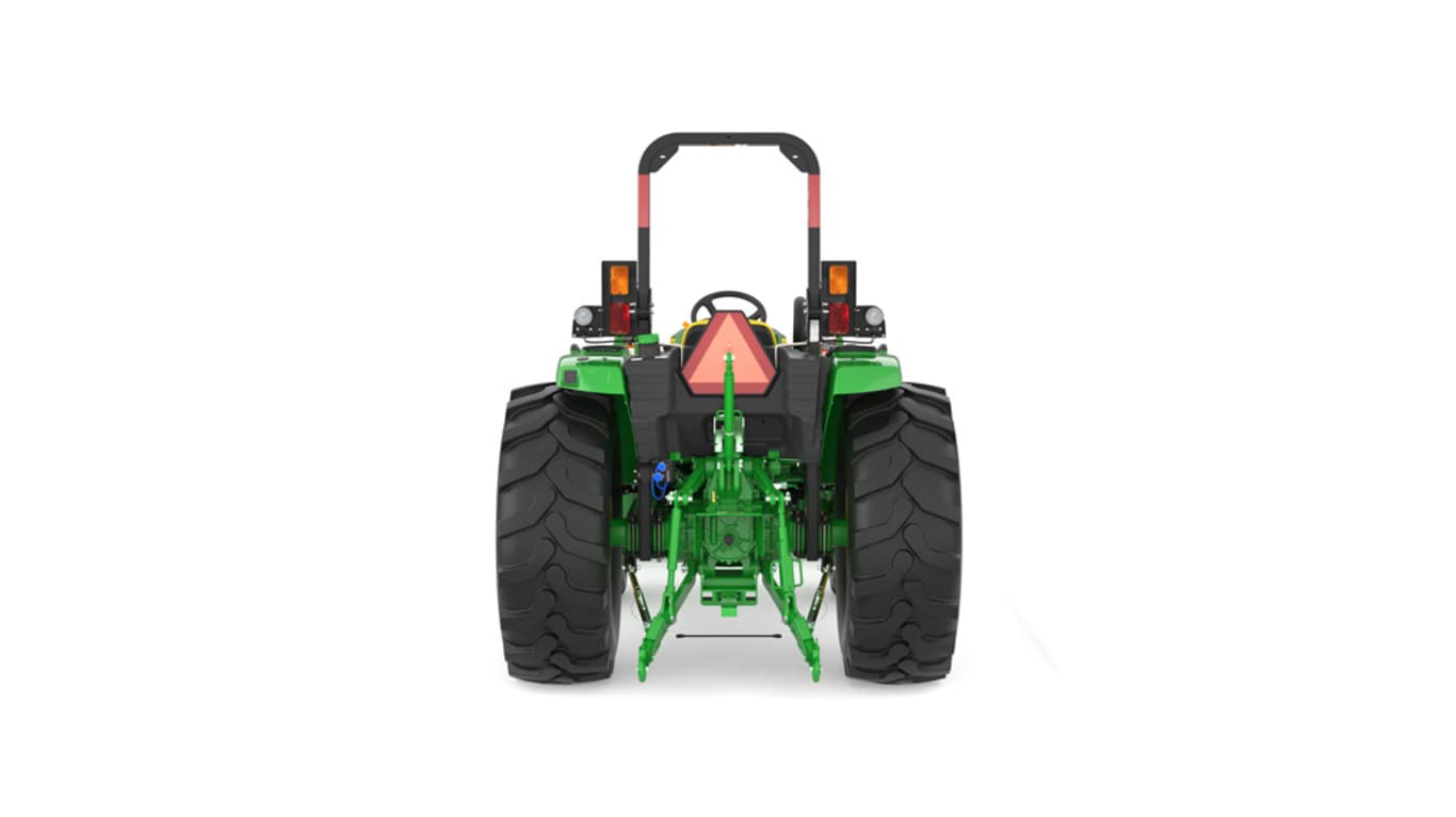 Rear studio image of 4052m heavy duty compact utility tractor