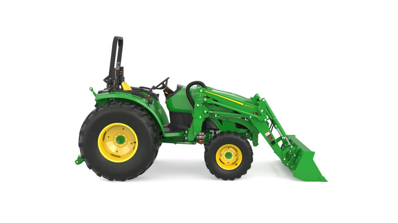 Right studio image of 4052m heavy duty compact utility tractor