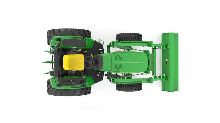 Top studio image of 4052m heavy duty compact utility tractor