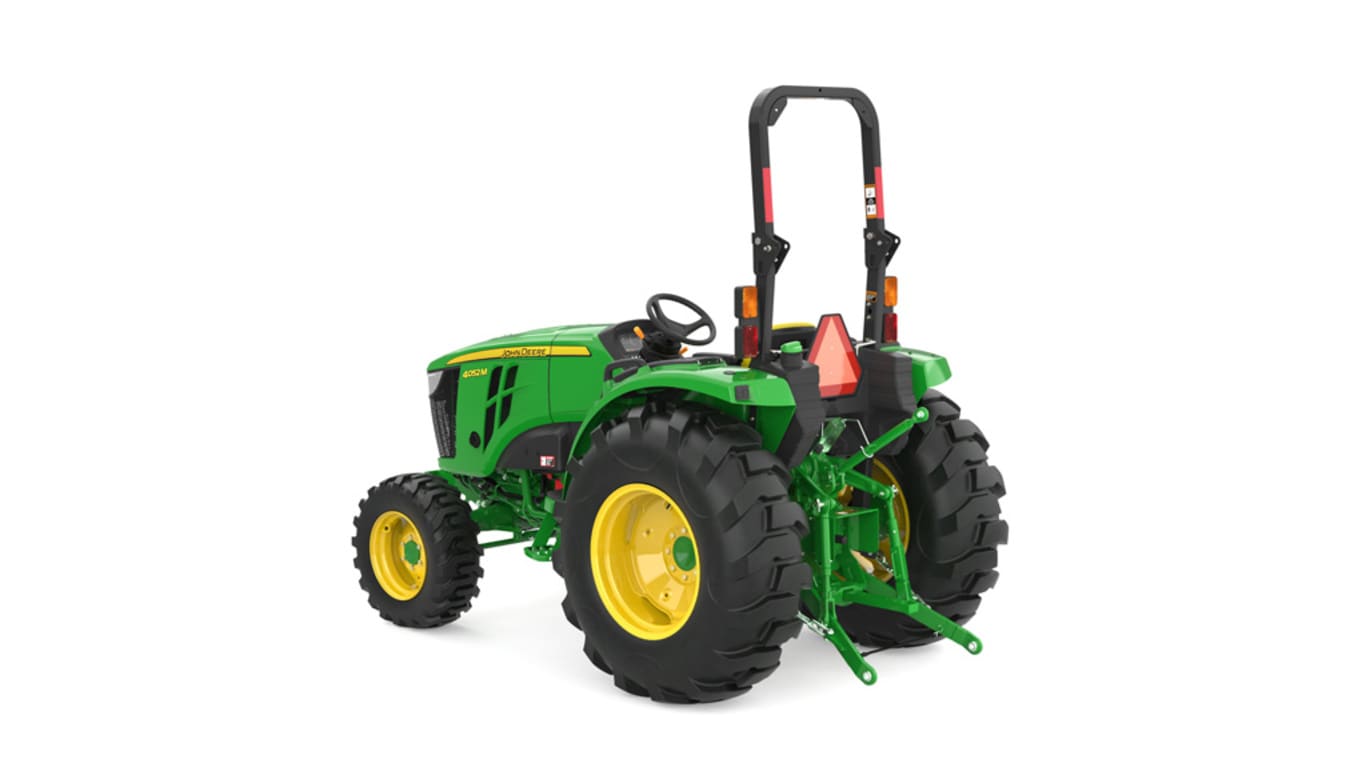 Rear left studio image of 4052m compact utility tractor