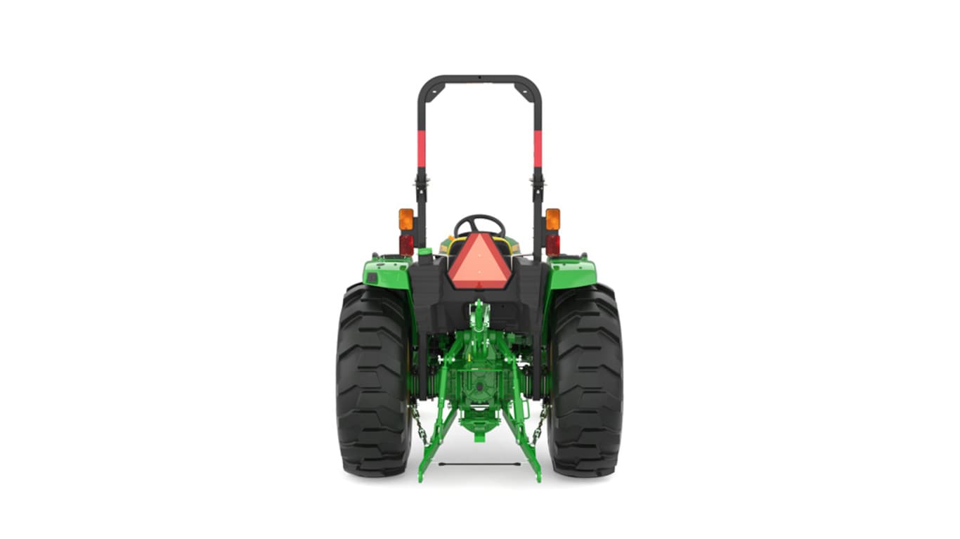 Rear studio image of 4052m compact utility tractor