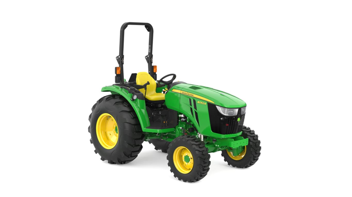 Front right studio image of 4052r compact utility tractor