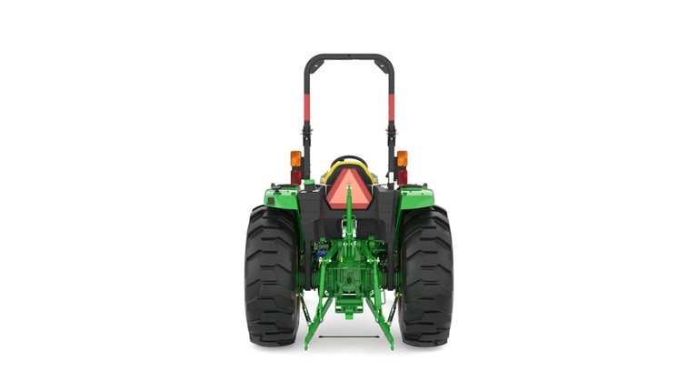 Rear studio image of 4052r compact utility tractor