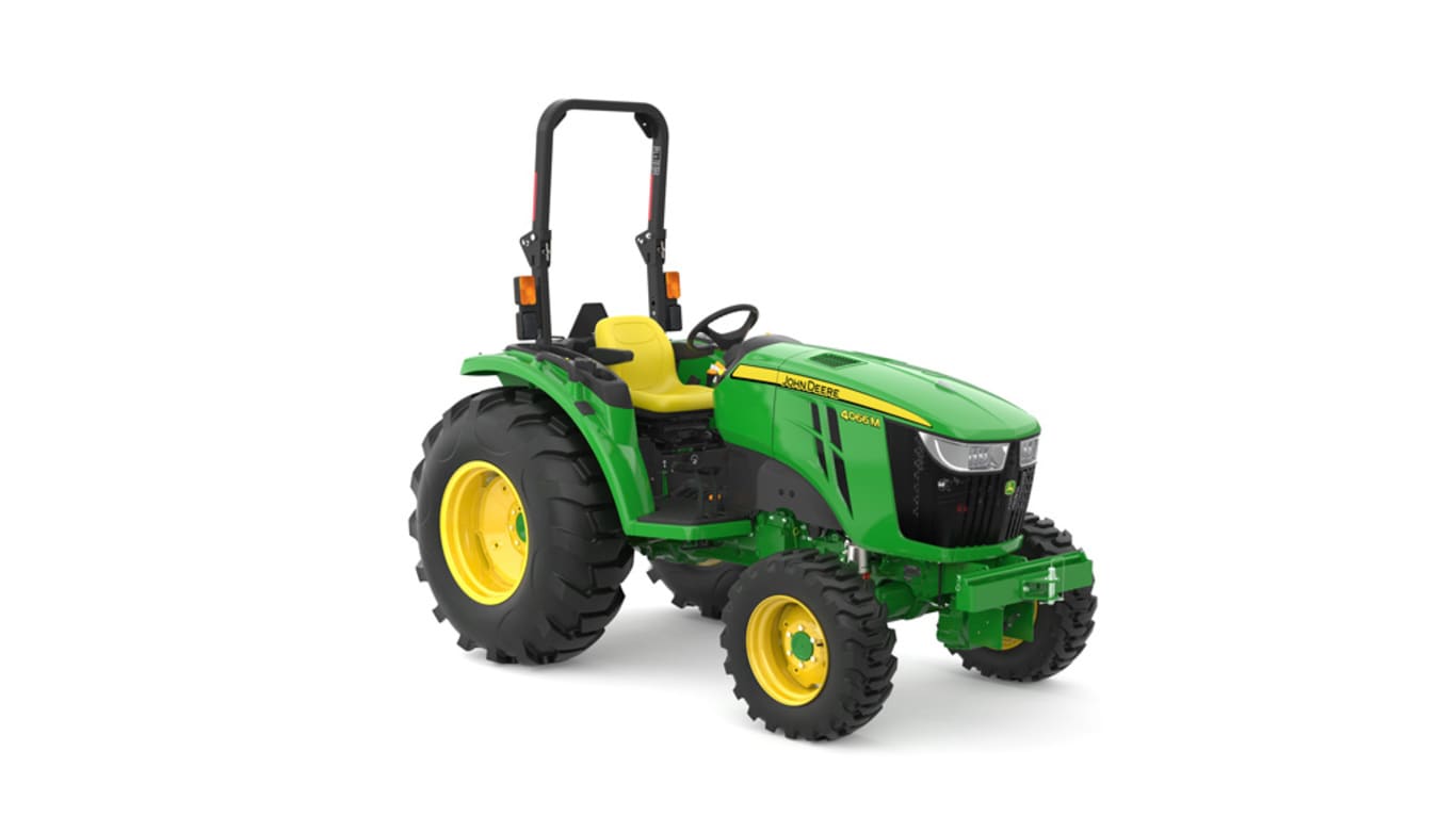 Front right studio image of 4066m compact utility tractor