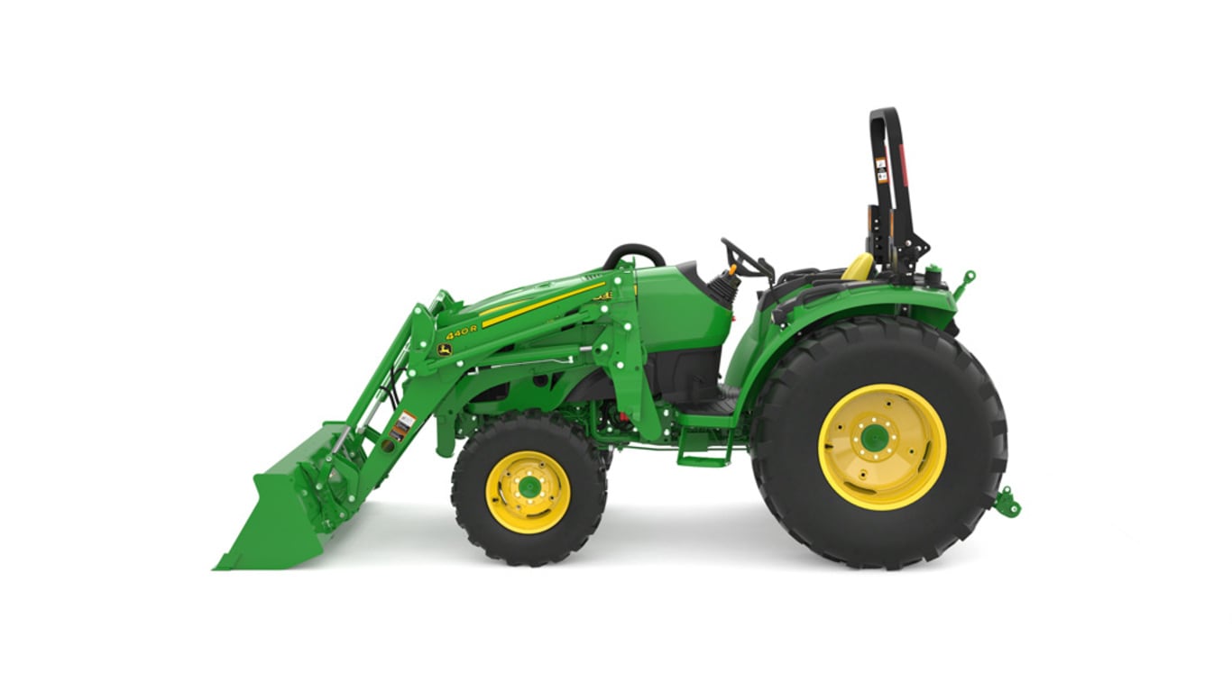 left studio image of 4066m heavy duty compact utility tractor