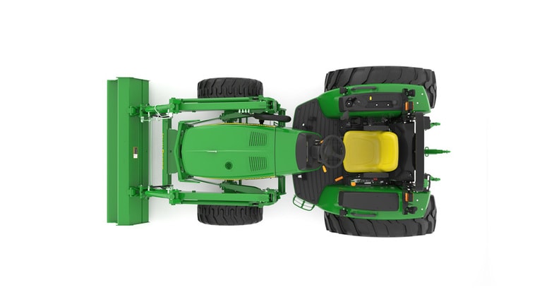 Top studio image of 4066m heavy duty compact utility tractor