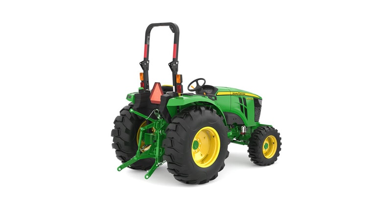 Rear right studio image of 4066m compact utility tractor