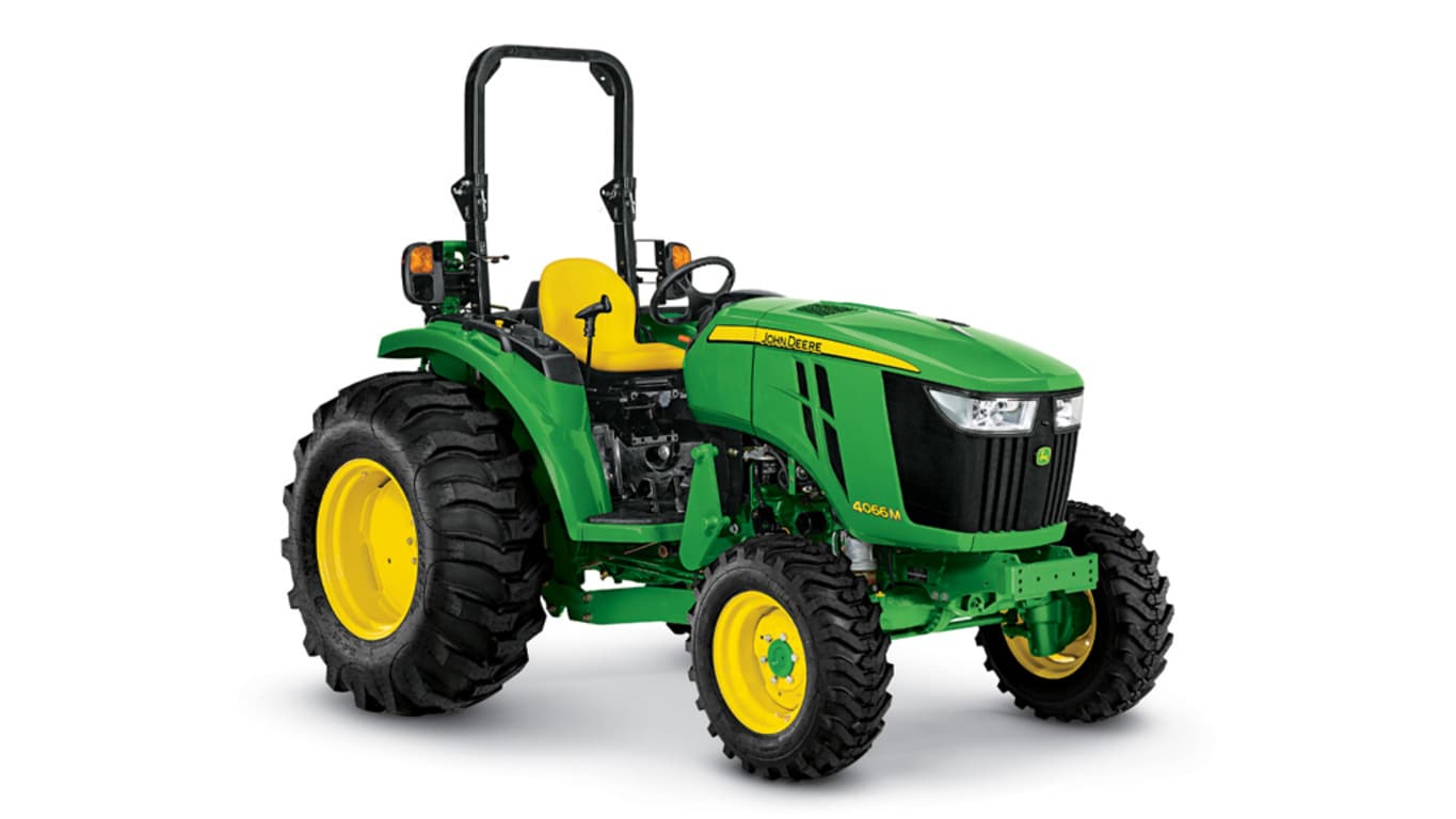 studio image of 4066m compact utility tractor