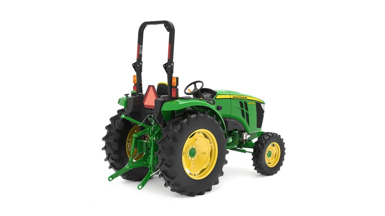 Rear right studio image of 4066r compact utility tractor