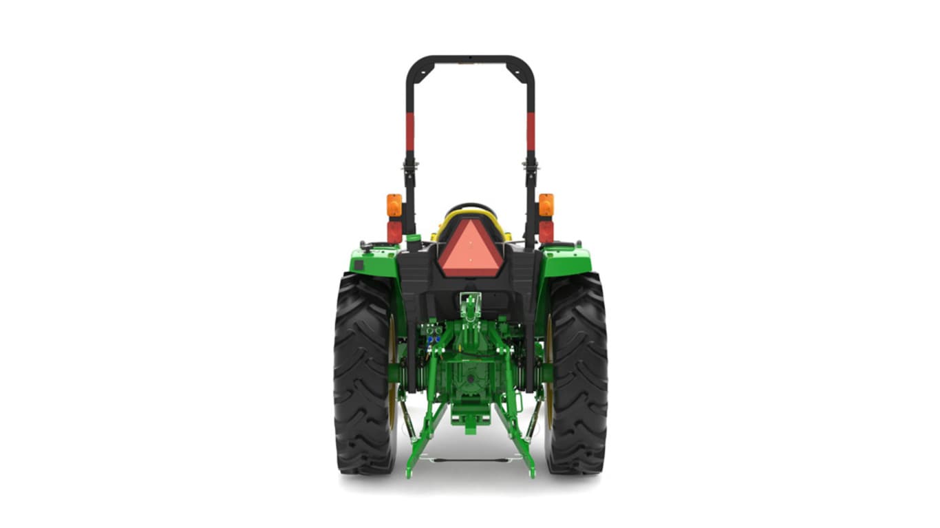 Rear studio image of 4066r compact utility tractor