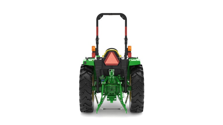 Rear studio image of 4066r compact utility tractor