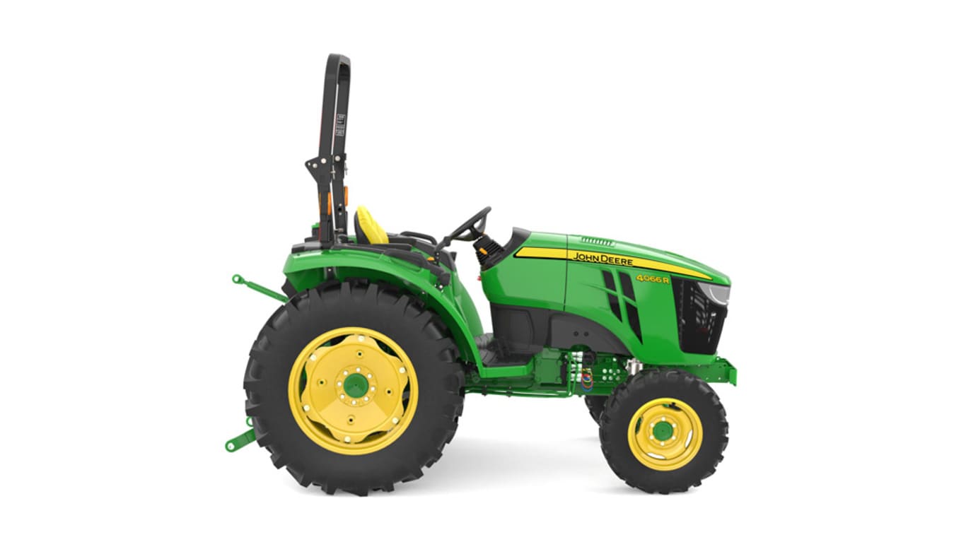 Right studio image of 4066r compact utility tractor