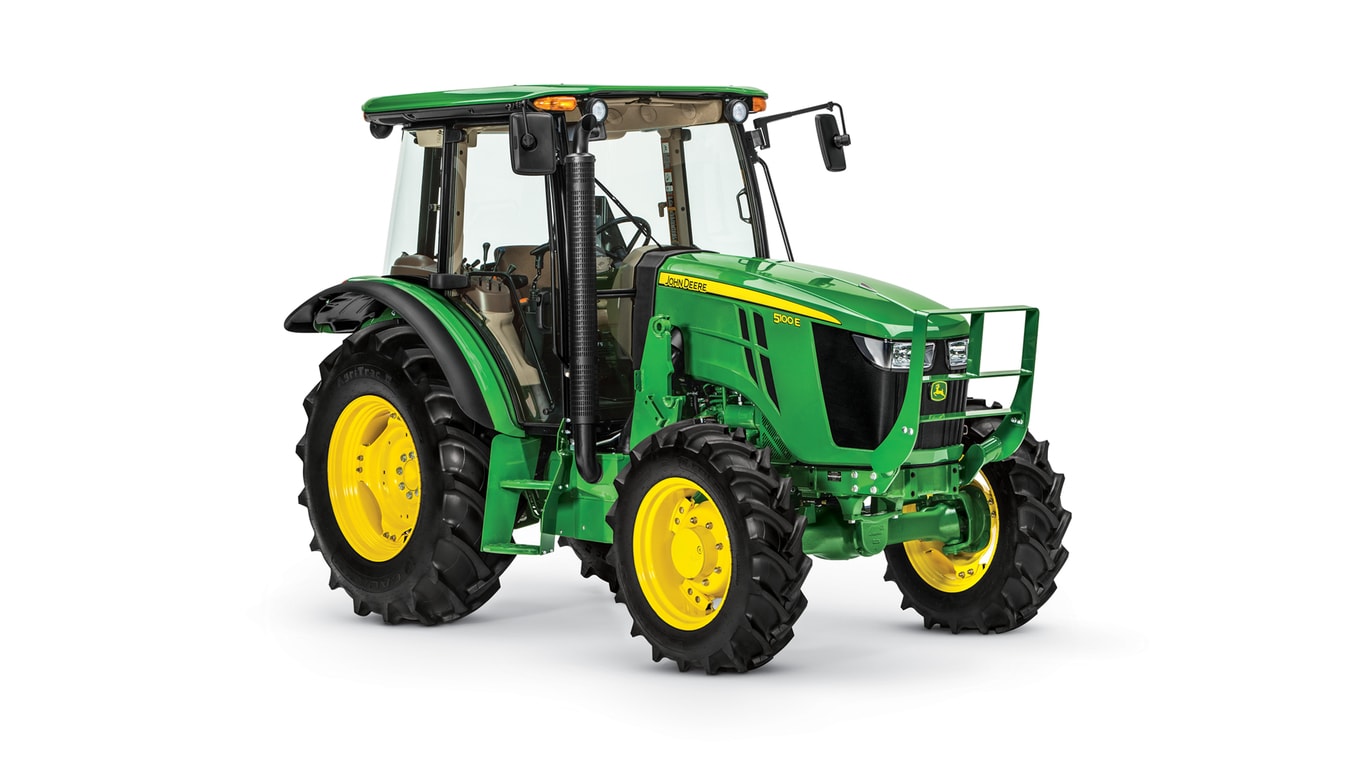 studio image of 5100e utility tractor