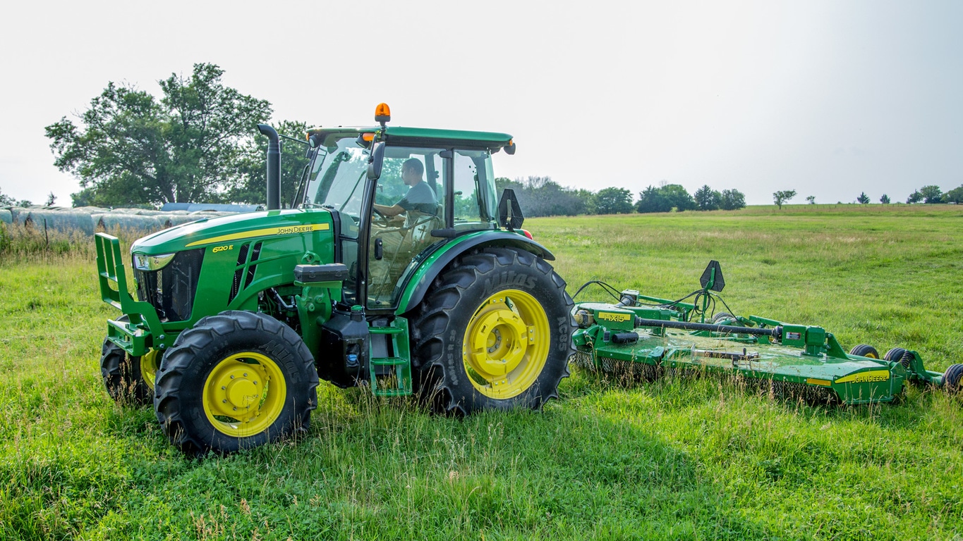 Utility Tractors and 459E Baler ESeries John Deere CA
