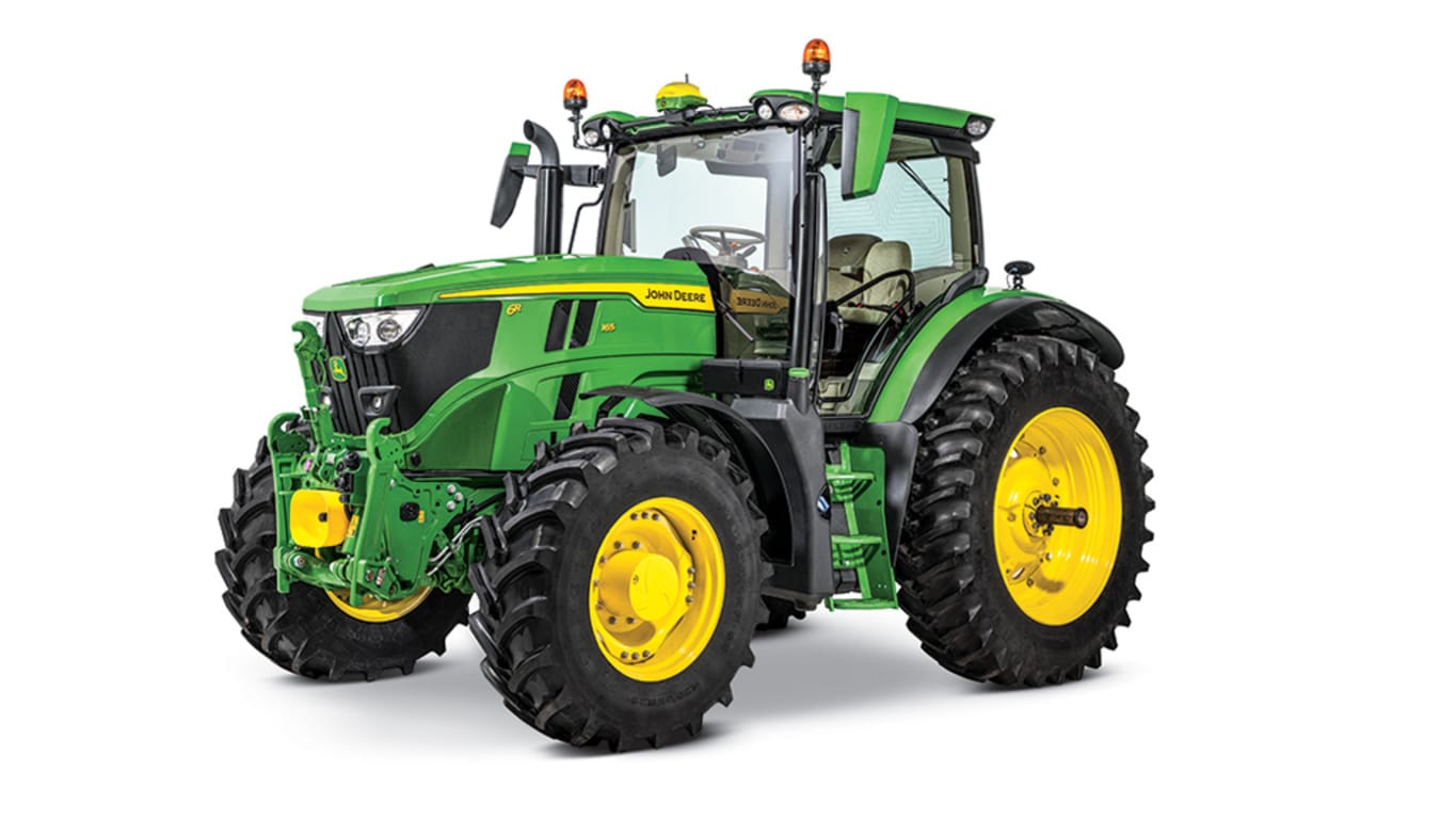 studio image of 6r 165 row crop tractor