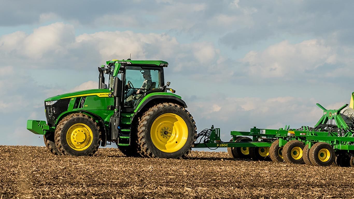 Image studio du tracteur pour culture en lignes 7R&nbsp;230