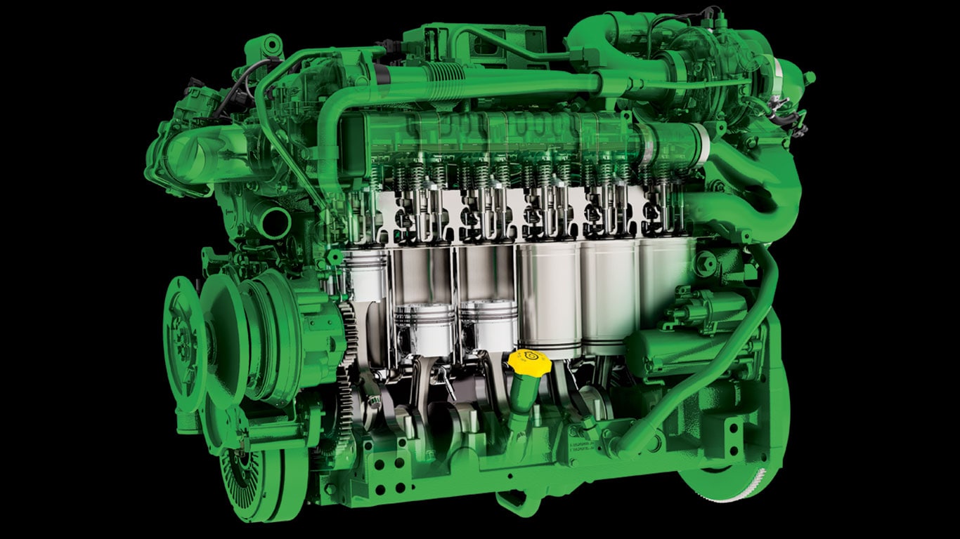 Puissance et efficacité du tracteur 7R