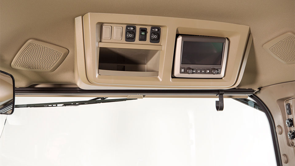 Right-hand window accessory rail