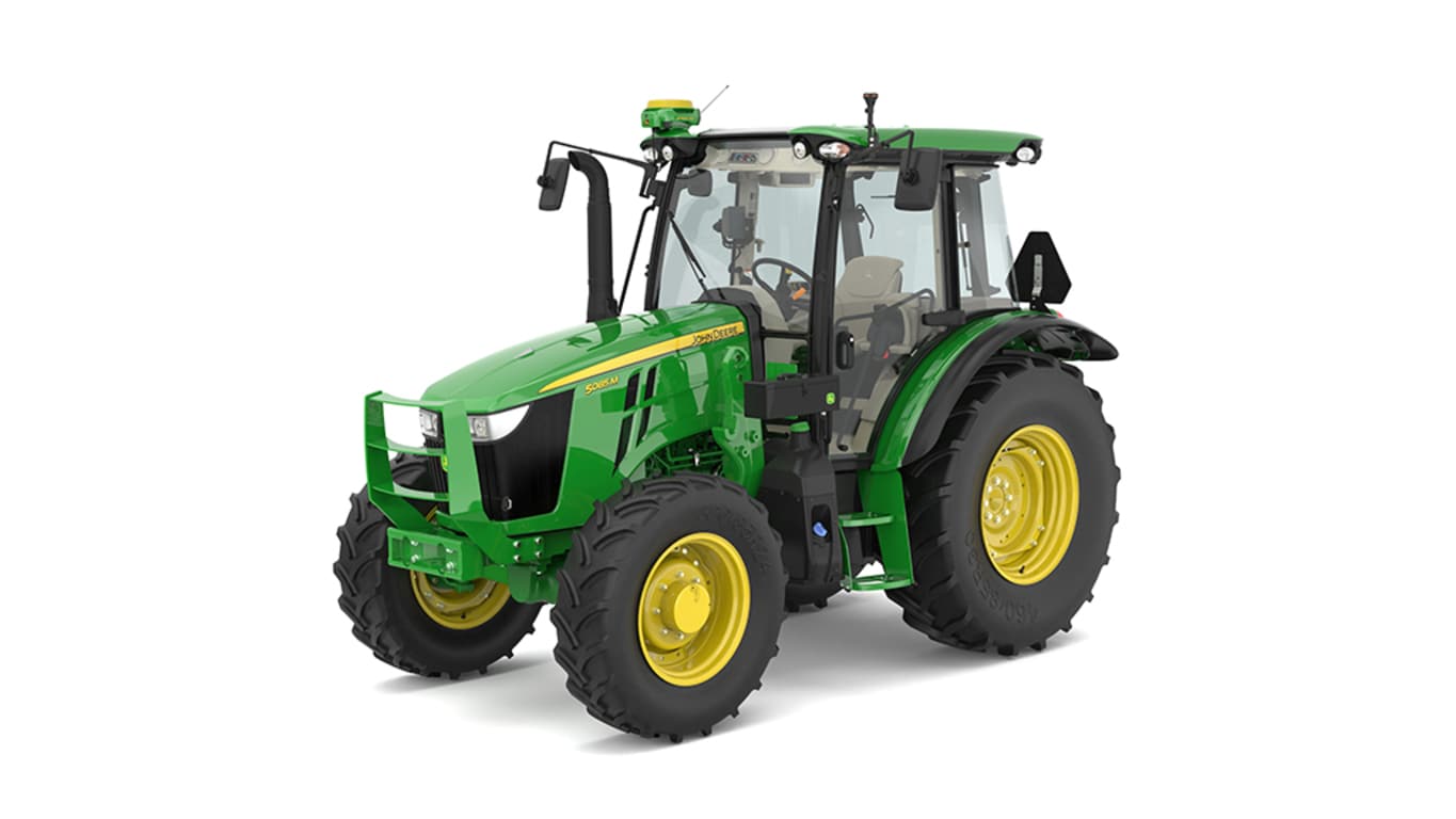 Studio rendering of 5085M Tractor.