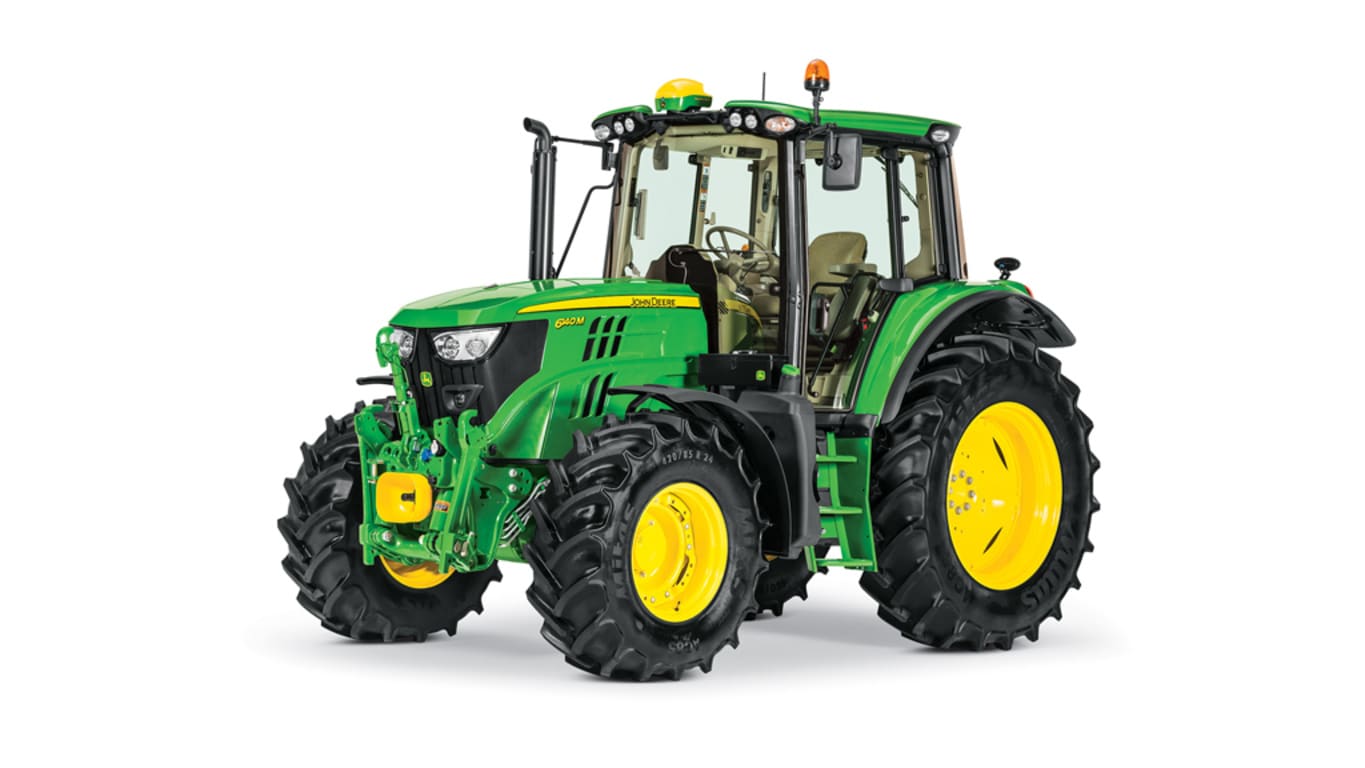 studio image of 6140m utility tractor