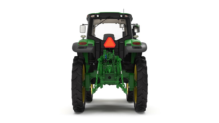 rear-facing studio shot of a 6MH 155 on a white background