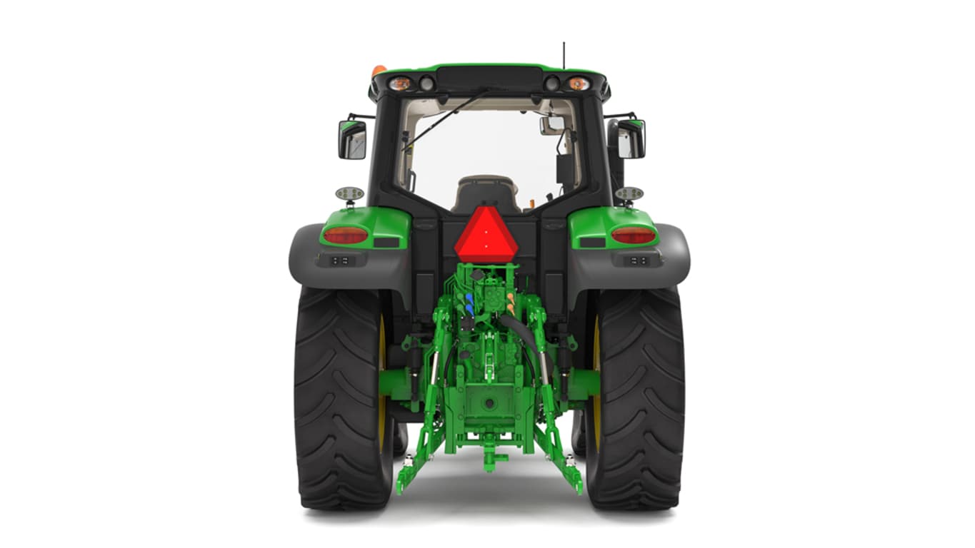 rear-facing studio shot of a 6M 115 on a white background