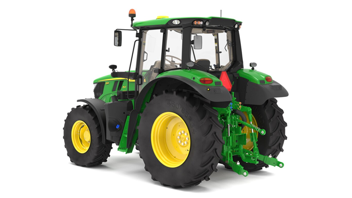 rear-left-facing studio shot of a 6M 150 on a white background