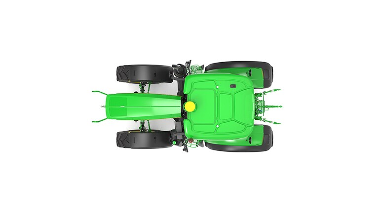 top-down studio shot of a 6M 220 on a white background