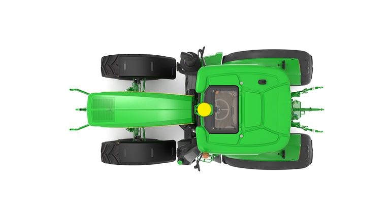 top-down studio shot of a 6M 230 on a white background