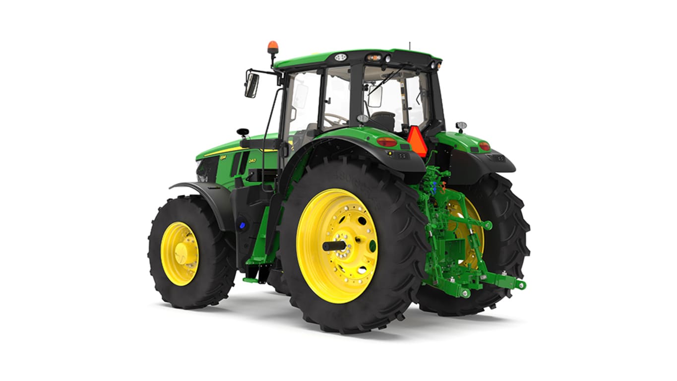 rear-right-facing studio shot of a 6M 240 on a white background
