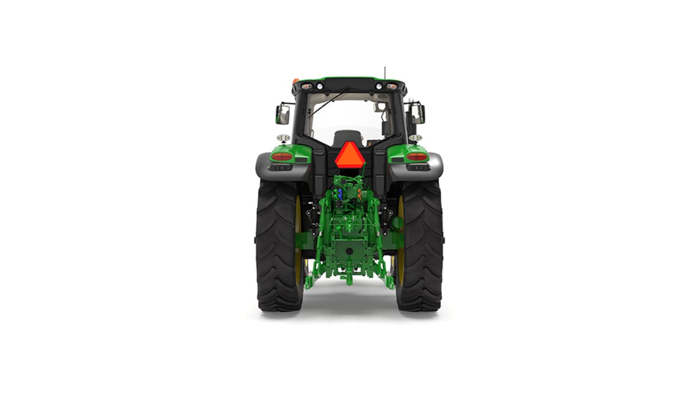 rear-facing studio shot of a 6M 240 on a white background