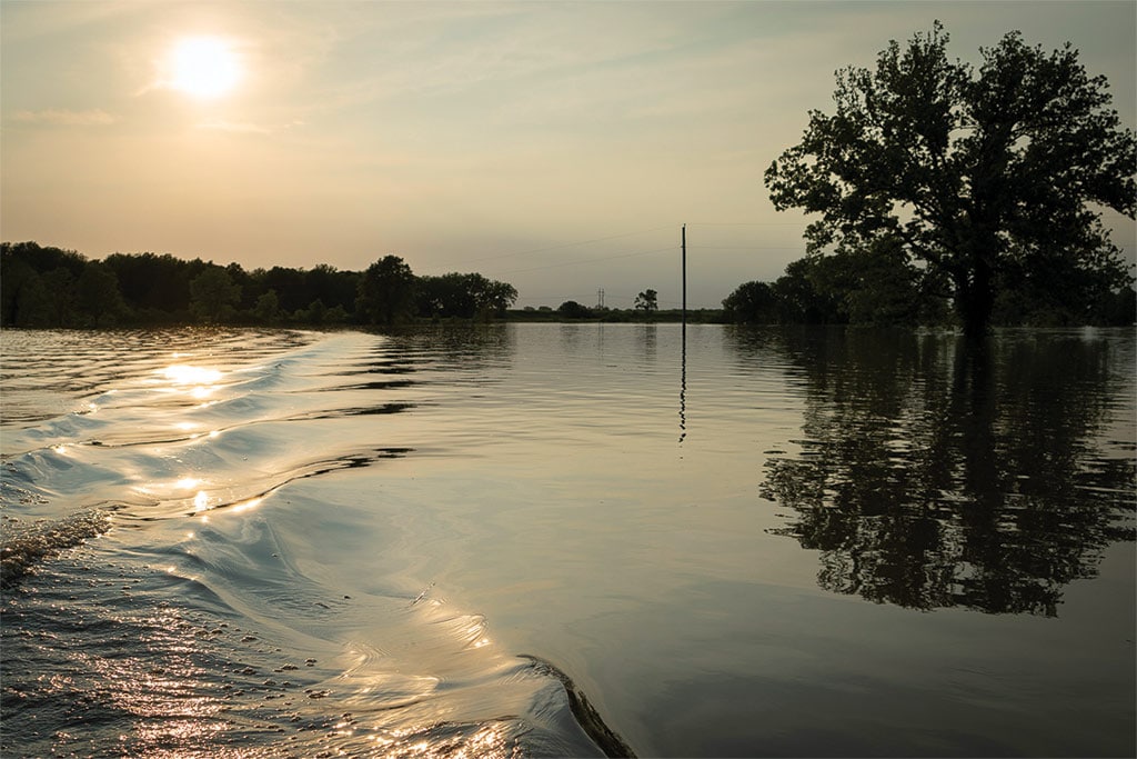 Updated mapping at the Iowa Flood Center identifies the extent of the two-year through 500-year floodplain. Citizens can check the center’s website to see how far floodwaters will extend.