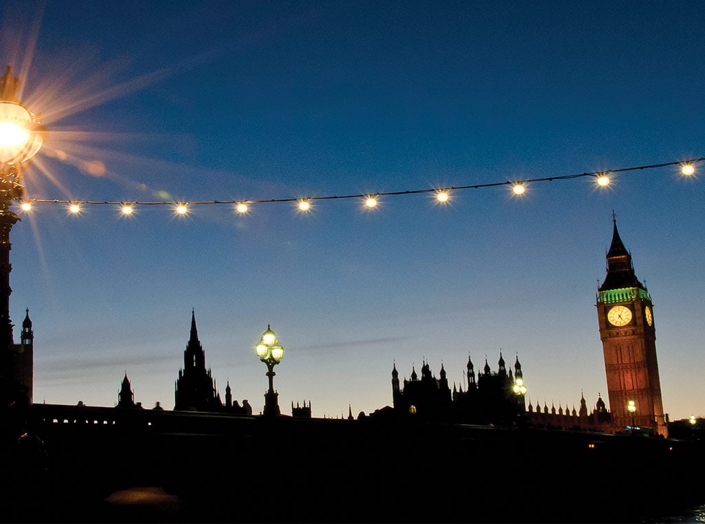 London skyline photo