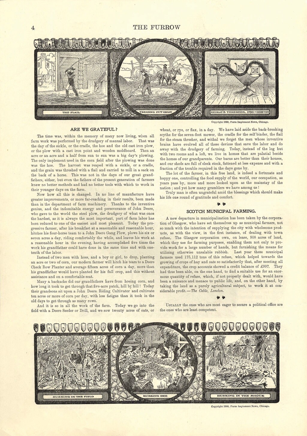 Reprint Page of Furrow 2