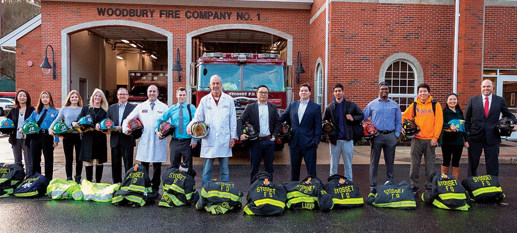 Firefighters with day gear