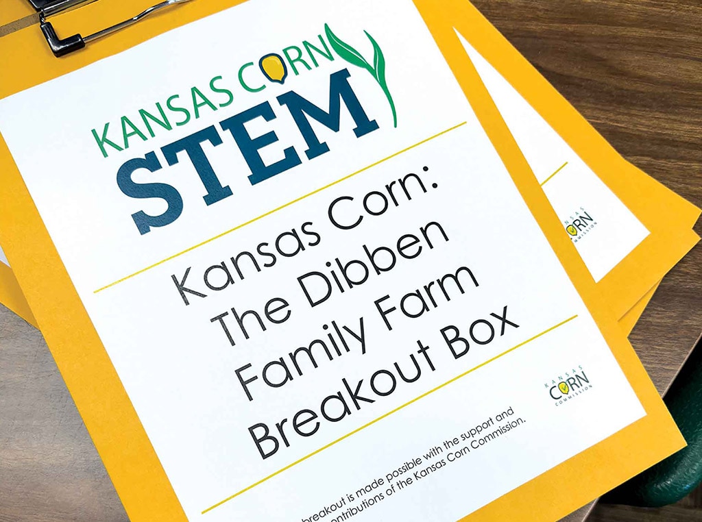 Brochures sur les STIM (sciences, technologies, ingénierie et mathématiques) à propos du maïs au Kansas