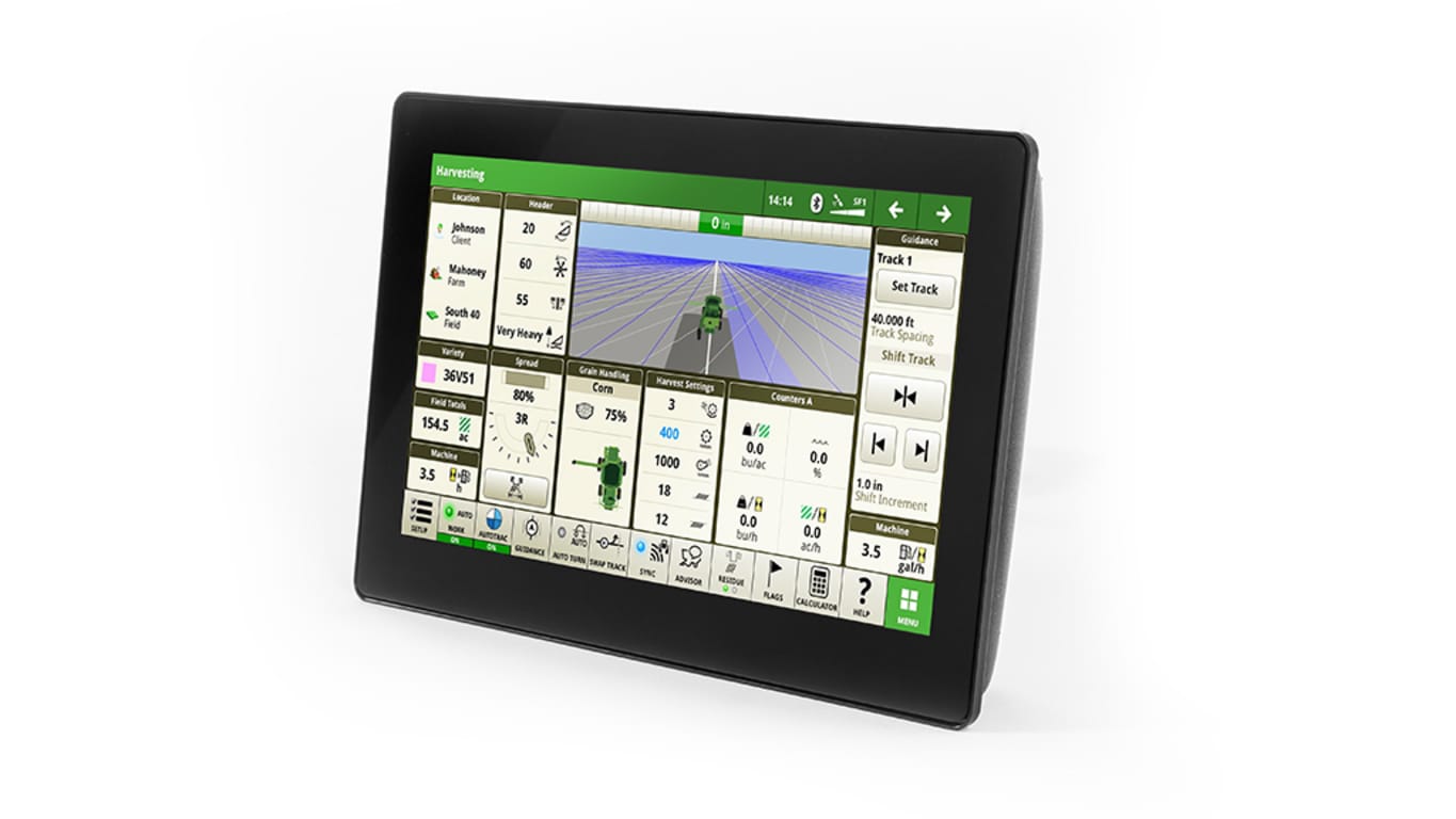 Photo d'un afficheur universel G5 de John Deere