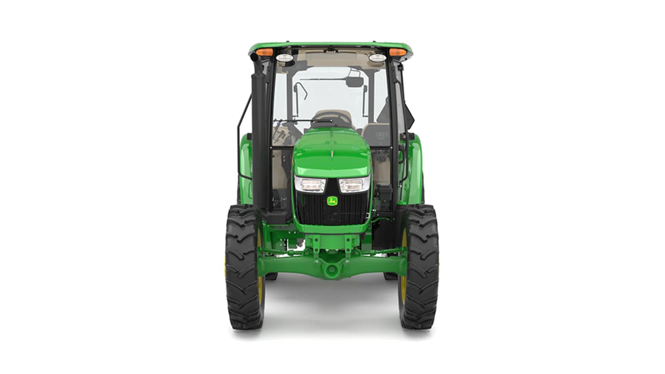 Front view of 5075E Utility Tractor