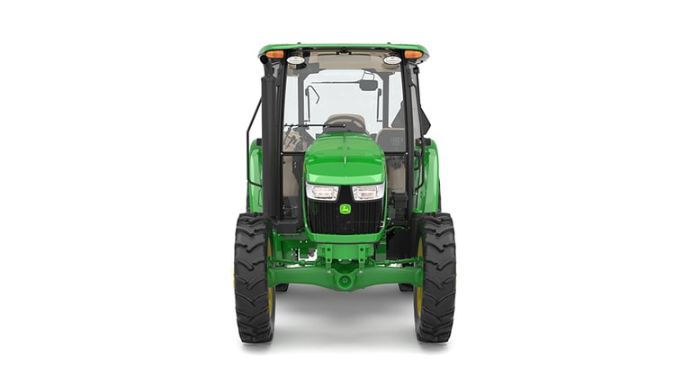 Front view of 5075E Utility Tractor